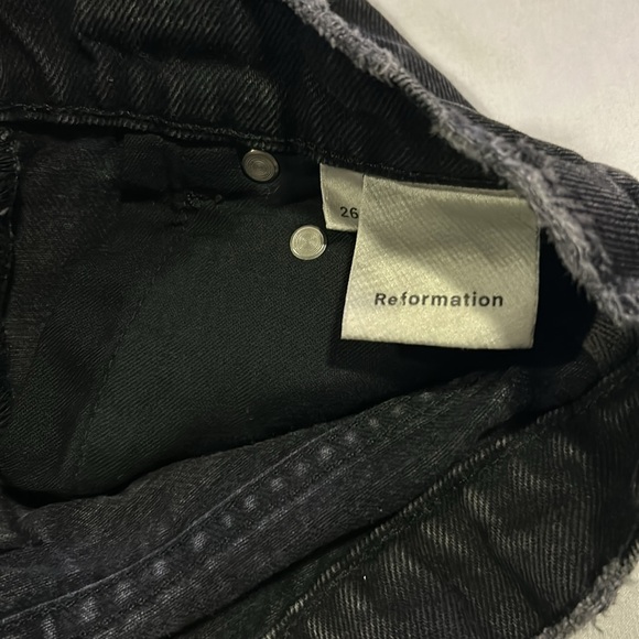 Reformation Denim Jean shorts - Picture 5 of 5